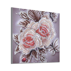 Specialty Shaped Colorful Flower Diamond Painting  Flowers