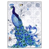 DIY 5D Special Shaped Peacock Diamond Painting