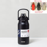 Large Capacity Thermo Bottle Tumbler With Carrying Bag