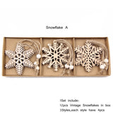 Assorted Wooden Ornament Sets