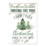 Holiday Vintage Farm Metal Signs