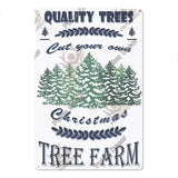 Holiday Vintage Farm Metal Signs