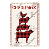 Holiday Vintage Farm Metal Signs