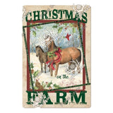 Holiday Vintage Farm Metal Signs
