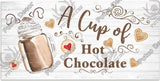 Holiday Hot Cocoa Wooden Signs