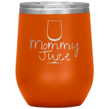 Mommy Juice Wine Tumbler Orange