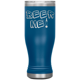 Beer Me Boho 20oz Tumbler - Blue